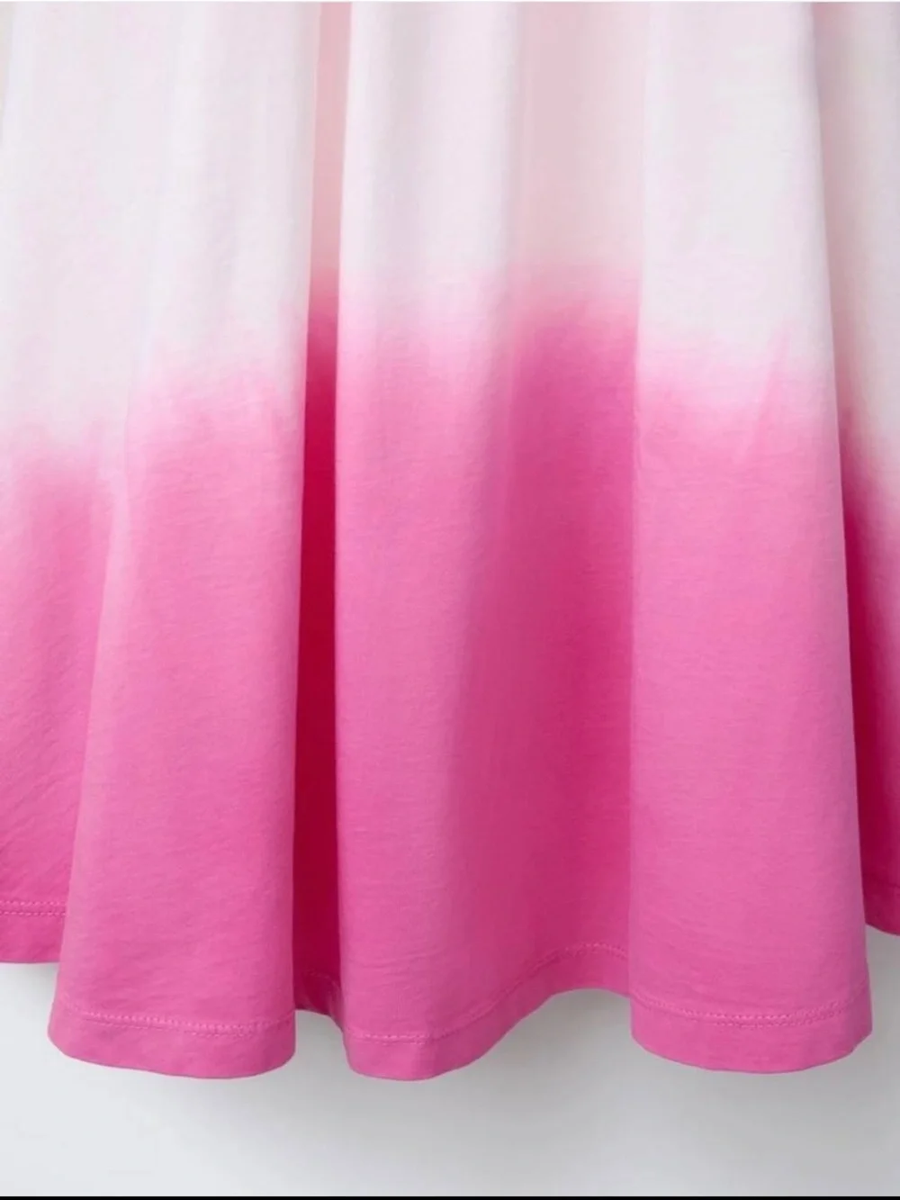 New ZARA Girls Pink Ombre Tie Dye Sleeveless Dress